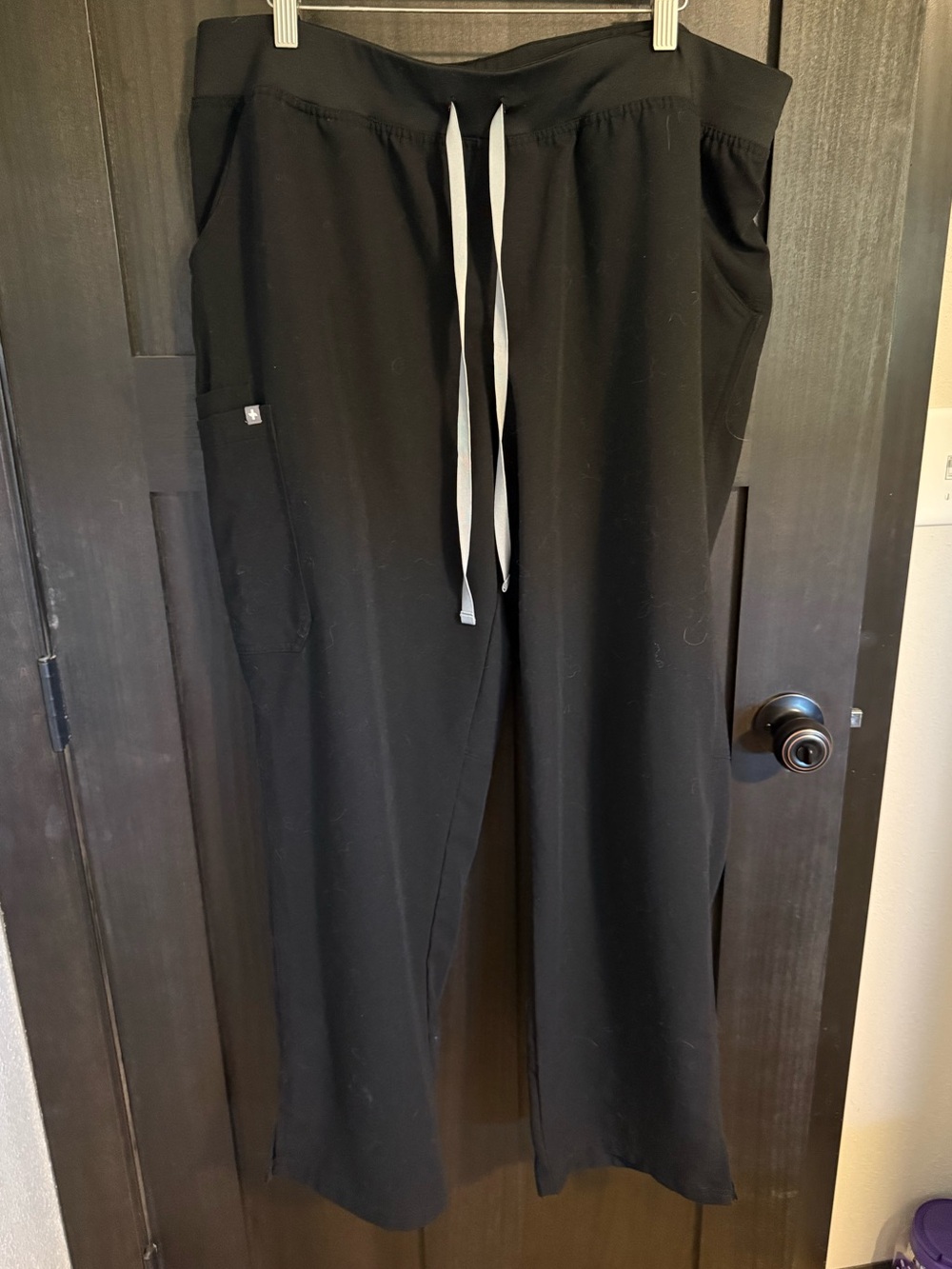 Figs Black Kade Technical Collection Scrub Pant